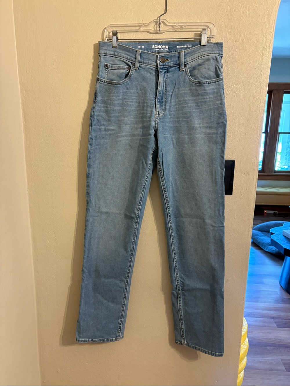 Sonoma Light Blue Straight Leg Jeans